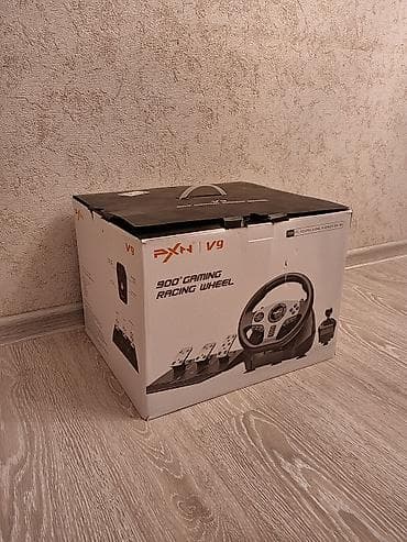 PXN V9 oyun sükan dəsti – 900° Gaming Racing Wheel - Tam dəst: sükan
