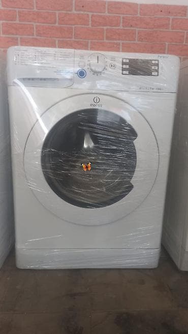 ariston su qizdiricisi: Paltaryuyan maşın Indesit, 7 kq, Avtomat, Qurutmasız, Kredit yoxdur — 1