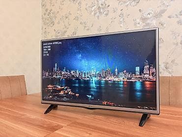 kindle azerbaijan: İşlənmiş Televizor LG LED ekran 32" HD (1366x768), Ödənişli çatdırılma, Ünvandan götürmə — 2