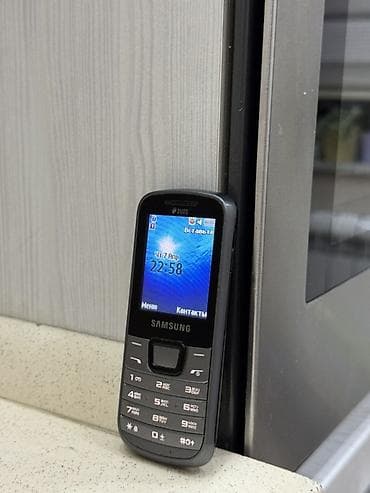 Samsung E1182, rəng - Qara, Düyməli