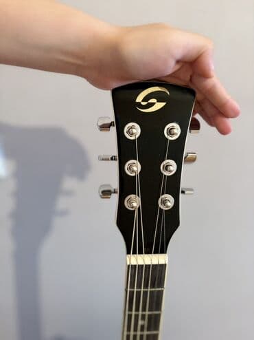 gitara: Akustik gitara, 6 sim, İşlənmiş, Ünvandan götürmə — 3