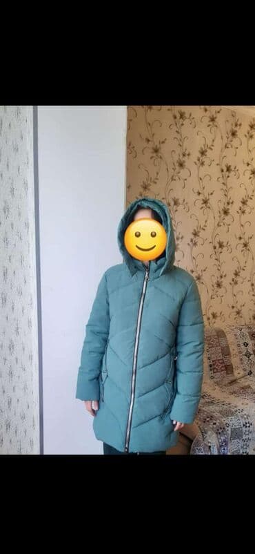 ВАЗ (ЛАДА): Qadın/yeniyetmə üçün qışlıq puffy kürkəsiz kurtka - Rəng: boz-yaşıl — 4