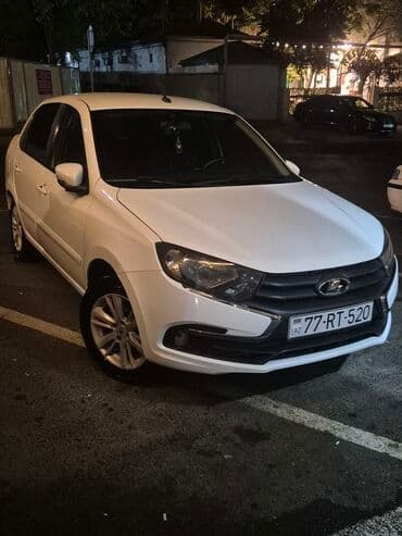 vaz 2103: Barter de var Lada Granta modelinin bu ağ rəngli sedanı dörd qapıya və — 10
