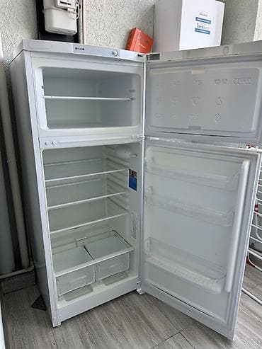 islenmis soyducular: İşlənmiş 2 qapılı Indesit Soyuducu Satılır, rəng - Ağ — 4