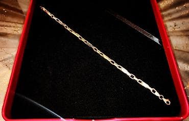 Kişi ayaqqabıları: Bilərzik, Versace, Sarı qızıl, 585 Əyar, 510 g, Ünvandan götürmə, Pulsuz çatdırılma, Ödənişli çatdırılma — 1