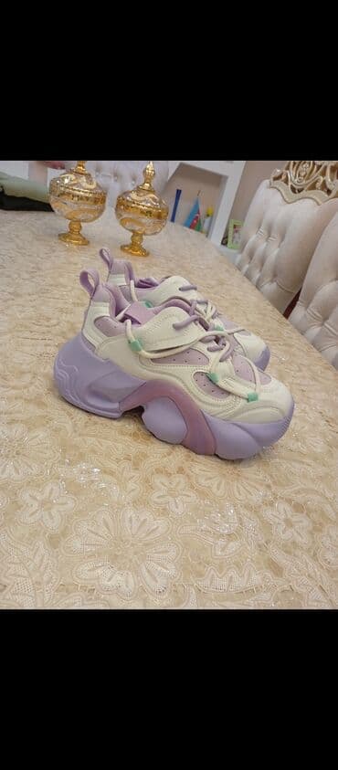 детские ажурные кеды для девочки: Кроссовки, Для девочек, 37 — 1