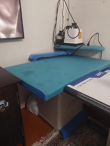 buxarlı əl utusu: Sənaye tipli ütüləmə stendi və buxar generatoru komplekti - Geniş iş — 1