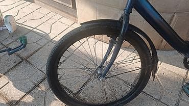 rolik tekerleri: Şəhər tipli velosiped - Rəng: tünd mavi/qara tonlar - Çərçivə: aşağı — 4