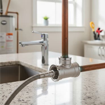 su borusu: Su üçün Yeni Metal Məişət trubası — 1