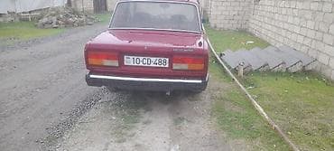 lada niva: VAZ 2107, bordovı rəng, sedan kuzov. masinda curuk yoxdu senetleri — 7