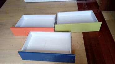 embawood tek carpayi: İkinəfərlik çarpayı, Siyirməli — 3