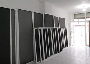 Ağ alüminium çərçivəli pəncərə üçün tor sistemləri - Material: yüngül