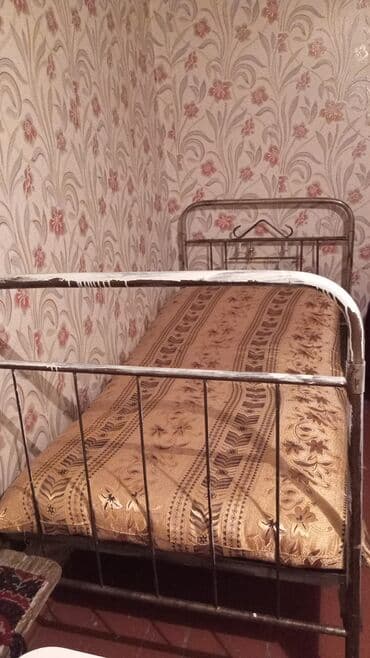 ağcaqanad toru: Metal karkaslı, tor tipli döşəməsi olan tək nəfərlik yataq. Dözümlü — 2