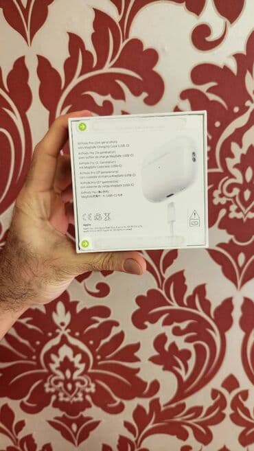 Техника для кухни: Airpods Pro 2. Yeni və bağlı qutuda. Orijinaldır, Amerikadan alınıb — 2