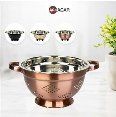 Qab-qacaq və mətbəx ləvazimatları: Celik süzgec — 1