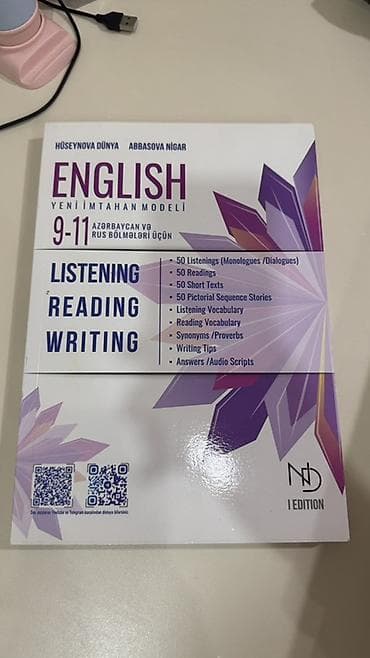 “ENGLISH – Yeni İmtahan Modeli” hazırlıq vəsaiti Yenidir alib