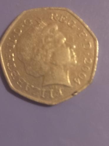Məhsul: Böyük Britaniya 50 pence xatirə sikkəsi Təsvir: - Nominal: 50