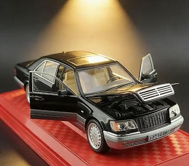 Miqyaslı kolleksiya avtomobili – klassik sedan modelinin metal