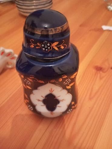 ucuz tul: Fiqur, Keramika, rəng - Göy — 1