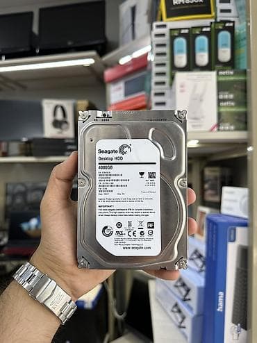 Daxili Sərt disk (HDD) Seagate, 4 TB, 7200 RPM, 3.5", Yeni — 1