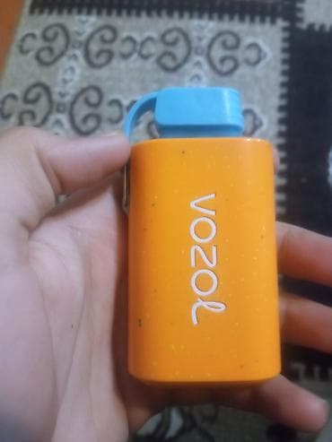 Vozol birdəfəlik vape cihazı - Rəng: narıncı korpus, mavi