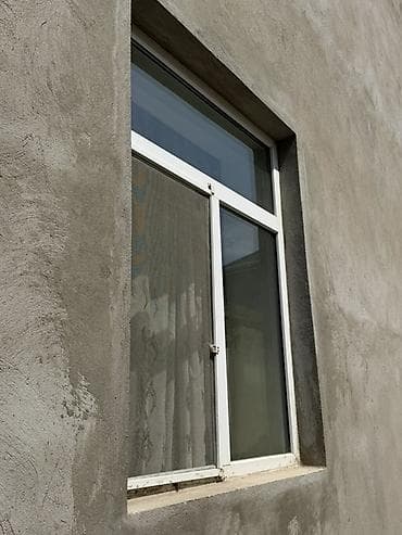 plasdik pencere: Plastik pəncərə çıxarılıb ölçü 1,55x1,20 — 1