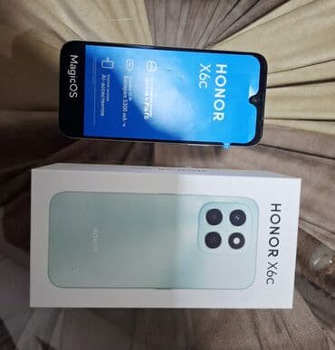 телефон fly nimbus 9: Honor X6c, 256 GB, rəng - Ağ, İki sim kartlı — 1