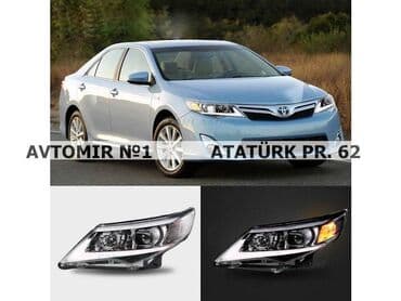 çeşka fara: Toyota camry 2014 usa qabaq faralar 🚙🚒 ünvana və bölgələrə ödənişli — 1