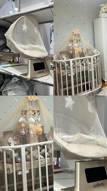 döşek satışı: Oğlan və qız üçün, Yeni, Yumru, Beşik, Dəst ilə, Matras ilə, Yellənmə mexanizm ilə — 1