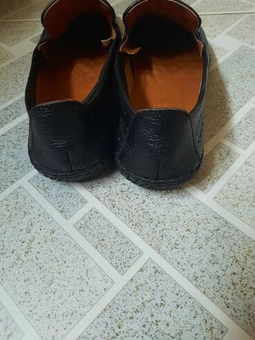 kişi üçün ev şap şapları: Məhsul: Kişi mokasinləri (salam dəri makasin bir gün toya geyilib — 2