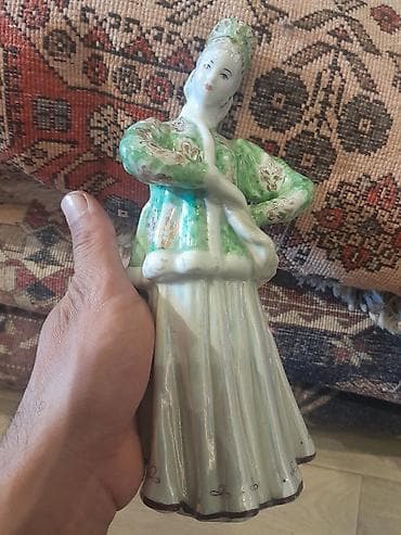 bud dibi qiymeti: Fiqur, Keramika, rəng - Yaşıl — 1