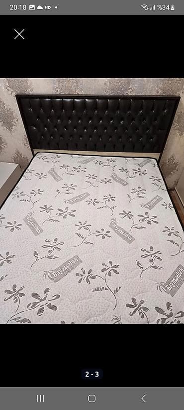 islenmis matraslar: İşlənmiş, İkinəfərlik çarpayı, Bazalı, Matras ilə, Siyirməsiz, Türkiyə — 2
