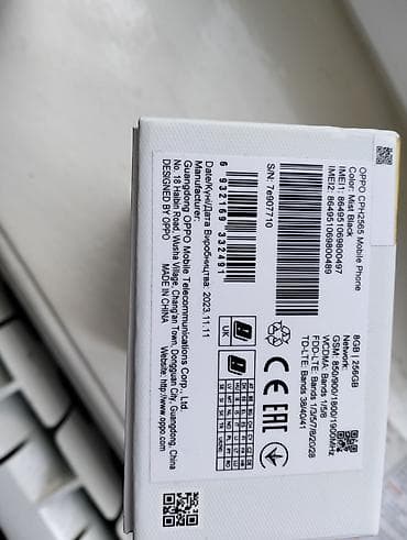 kgtel telefon: Oppo A78, 256 GB, rəng - Qara — 4