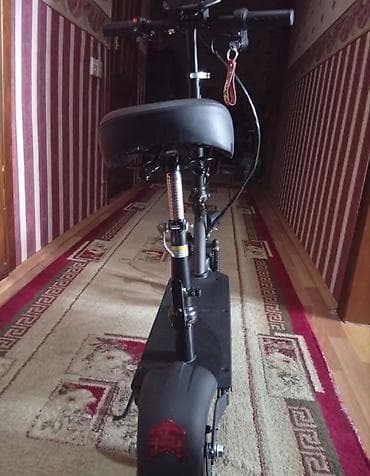 electric moped: Elektrik skuter – oturacaqlı, amortizatorlu Xüsusiyyətlər: - Ön və — 3
