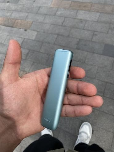 vozol star 40000: IQOS tütün qızdırma cihazı – mavi/yaşılımtıl rəng Materialı mat metal — 4