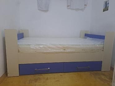 tekli carpayi: Oğlan və qız üçün, İşlənmiş, Çarpayı, Bazalı, Matras ilə, Siyirməli — 2