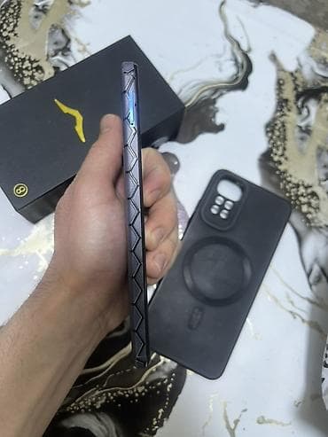 telfon qabi: Xiaomi Mi 11, 128 GB, rəng - Göy, 
 Barmaq izi, İki sim kartlı, Face ID — 4