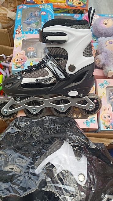 rolik: Tənzimlənən inline konki (4 təkərli) ↪️Çatırlma Metrolara pulsuz↩️ - — 1