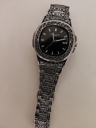 Qol saatları: Qol saatı, Patek Phillipe, rəng - Gümüşü — 1