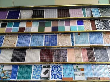 hindistan kafeli: Mozaik kafel-laminat panellər – geniş rəng və faktura seçimi - — 1