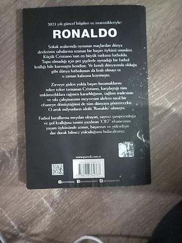 mhm ingilis dili pdf: Cristiano Ronaldo ktabı az işlənmiş üzərində yazı izi yoxdur, cızıx — 3