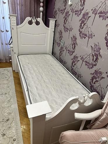 usaq skaf: Qız üçün, İşlənmiş, Təknəfərlik çarpayı, Komod — 1