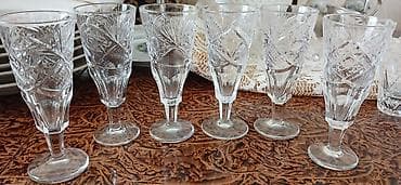 Qədəhlər, rəng - Ağ, Şüşə, SSRİ — 2