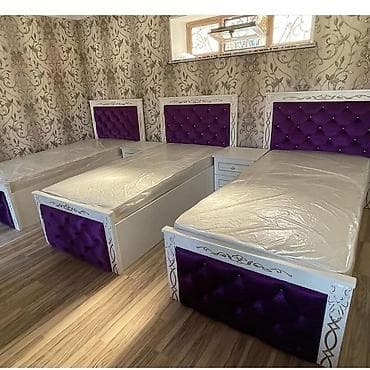 Oğlan və qız üçün, Yeni, Çarpayı, Bazalı, Matrassız, Siyirməsiz — 10