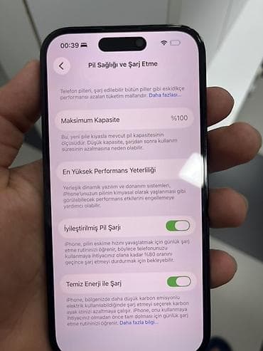 apple imac: IPhone 14 Pro, 128 GB, Qara, Simsiz şarj, Face ID — 2