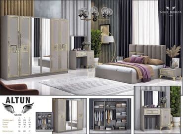 İkinəfərlik çarpayı, Dolab, Termo, 2 tumba, Yeni