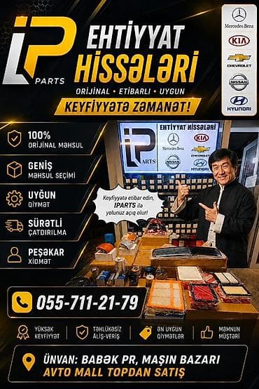 cin ehtiyat hisseleri: IParts – Ehtiyat Hissələri - Orijinal, etibarlı və uyğun avtomobil — 1