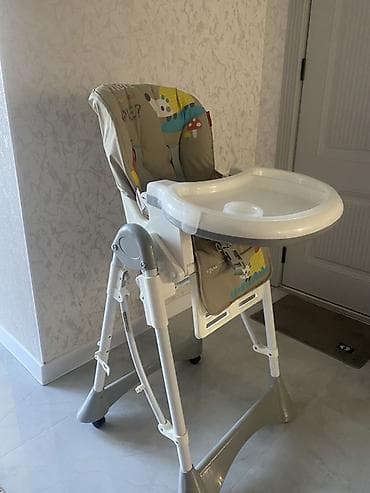 Другие товары для детей: Uşaq yemək stulu - Yüksək, sabit konstruksiya: möhkəm metal/plastik — 3