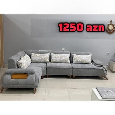Masalar və oturacaqlar: Künc divan, Yeni, Açılan, Bazasız, Şəhərdaxili pulsuz çatdırılma — 1