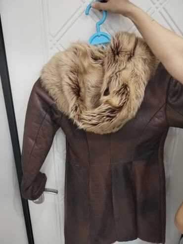 Digər qadın geyimləri: Palto, M, rəng - Qəhvəyi — 5